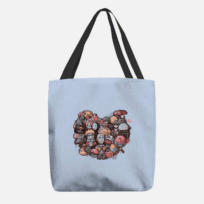 Anime Love-none basic tote-eduely
