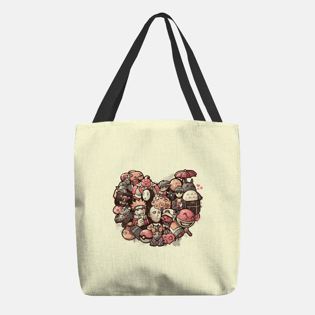 Anime Love-none basic tote-eduely
