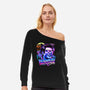 That's Chaos-womens off shoulder sweatshirt-CoD Designs
