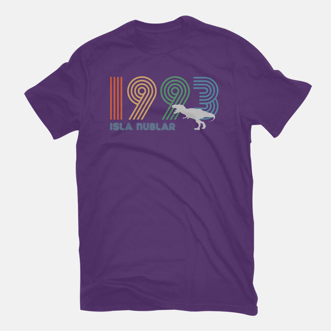 Isla Nublar 93-womens fitted tee-DrMonekers