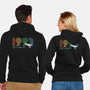 Isla Nublar 93-unisex zip-up sweatshirt-DrMonekers
