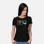 Isla Nublar 93-womens basic tee-DrMonekers