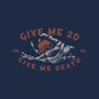 Give Me 20 or Give Me Death-womens basic tee-Azafran