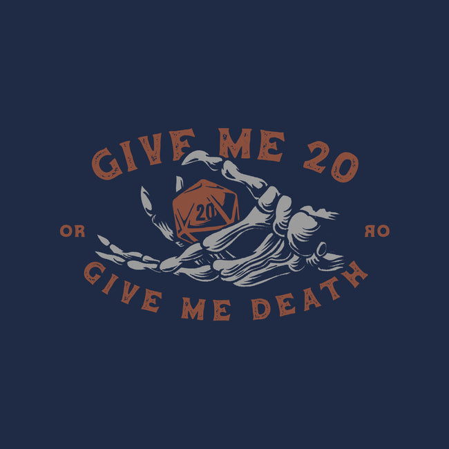 Give Me 20 or Give Me Death-unisex crew neck sweatshirt-Azafran
