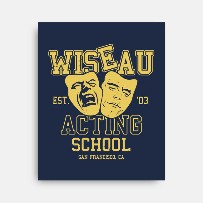 Wiseau Acting School-none stretched canvas-Boggs Nicolas