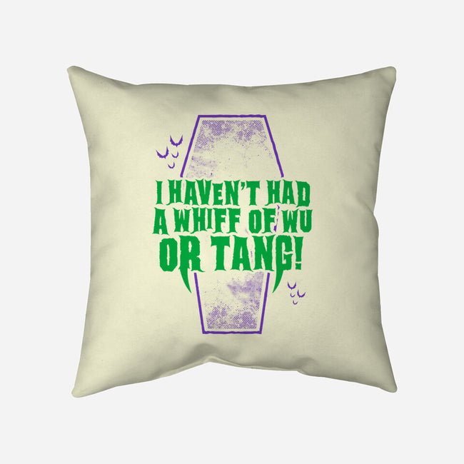 A Whiff of Wu Tang-none removable cover w insert throw pillow-Nemons