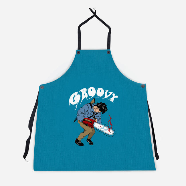 Ash Vs. The World-unisex kitchen apron-vp021