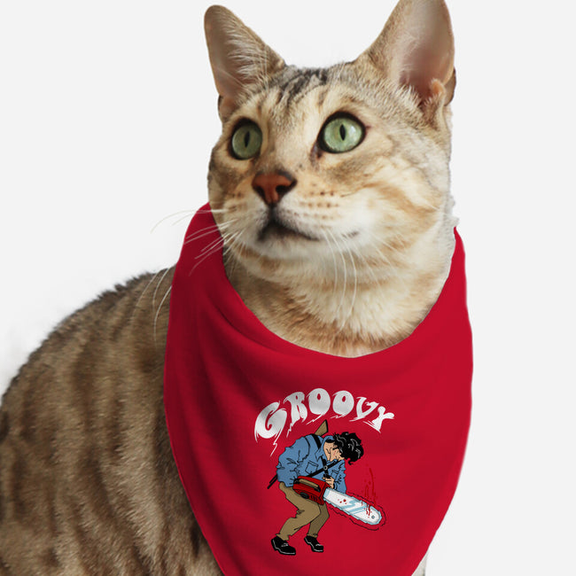 Ash Vs. The World-cat bandana pet collar-vp021