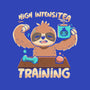 High Intensi-Tea Training-none matte poster-TechraNova