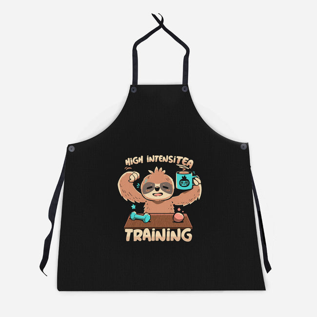 High Intensi-Tea Training-unisex kitchen apron-TechraNova