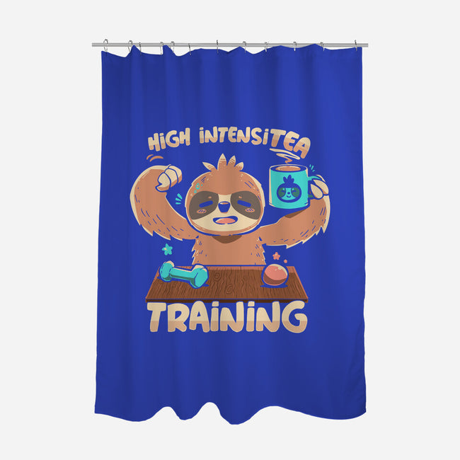 High Intensi-Tea Training-none polyester shower curtain-TechraNova