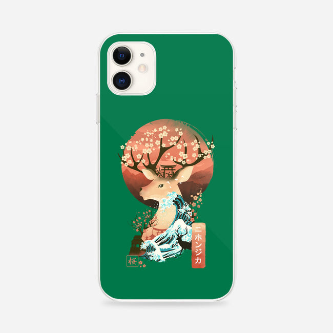 Sika Deer Landscape-iphone snap phone case-dandingeroz