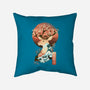 Sika Deer Landscape-none removable cover w insert throw pillow-dandingeroz