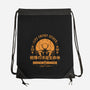 Dangerous Larva-none drawstring bag-Alundrart