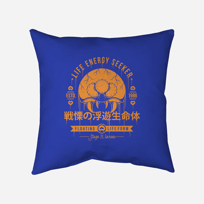 Dangerous Larva-none removable cover w insert throw pillow-Alundrart