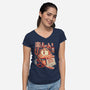The Best Deal-womens v-neck tee-ilustrata