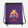 Winter Moon-none drawstring bag-Bruno Mota