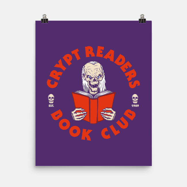 Crypt Readers-none matte poster-Melonseta