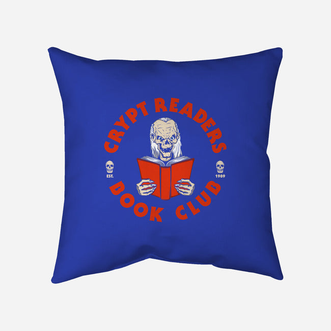 Crypt Readers-none non-removable cover w insert throw pillow-Melonseta
