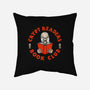 Crypt Readers-none removable cover w insert throw pillow-Melonseta