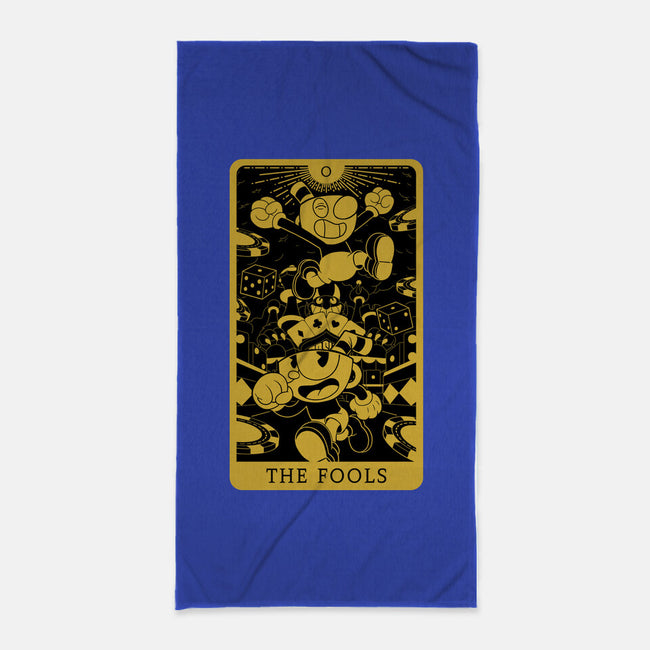 The Fools-none beach towel-danielmorris1993