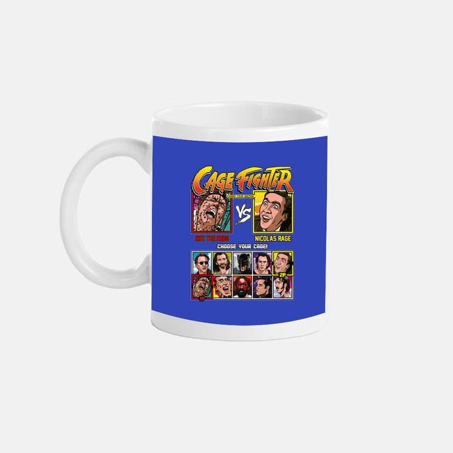 Cage Fighter-none glossy mug-Retro Review