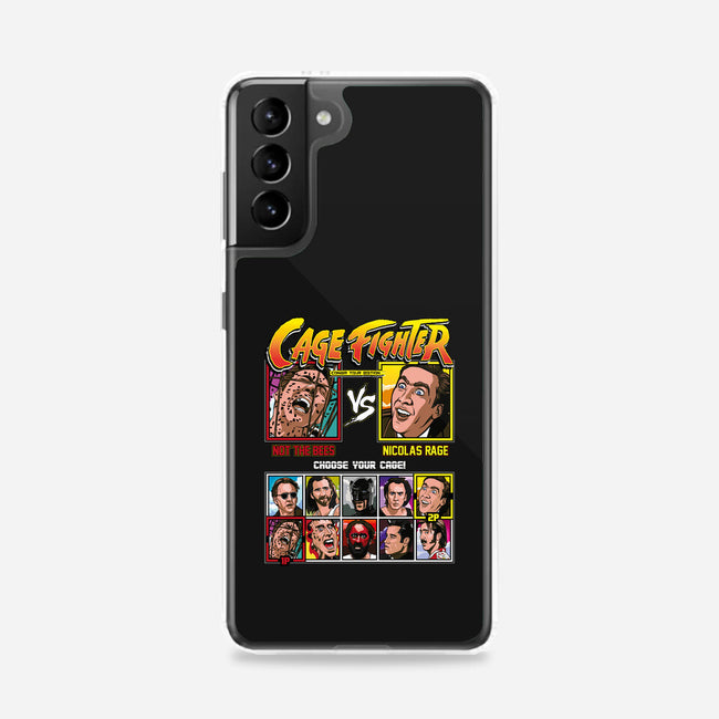 Cage Fighter-samsung snap phone case-Retro Review