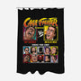 Cage Fighter-none polyester shower curtain-Retro Review