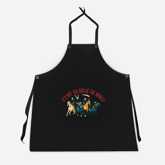 Not the End of The World-unisex kitchen apron-DinoMike