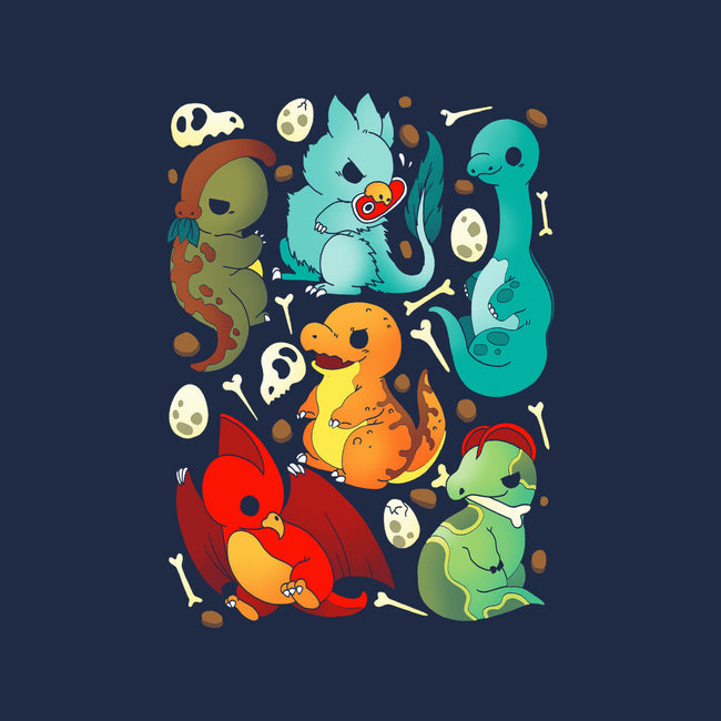 Cute Dinosaurs-unisex basic tank-Vallina84