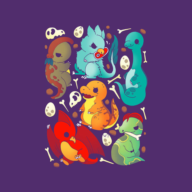 Cute Dinosaurs-unisex crew neck sweatshirt-Vallina84