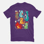 Cute Dinosaurs-mens basic tee-Vallina84