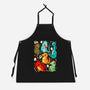 Cute Dinosaurs-unisex kitchen apron-Vallina84