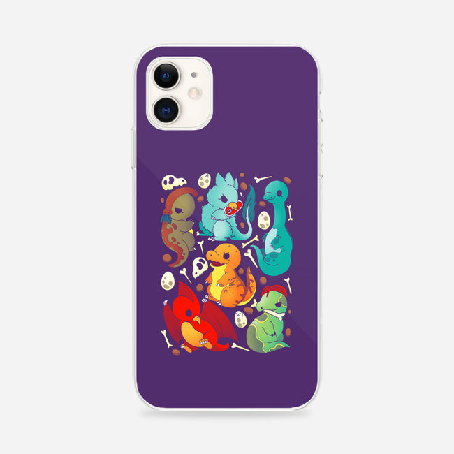 Cute Dinosaurs-iphone snap phone case-Vallina84