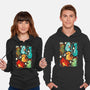 Cute Dinosaurs-unisex pullover sweatshirt-Vallina84