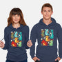 Cute Dinosaurs-unisex pullover sweatshirt-Vallina84