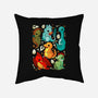 Cute Dinosaurs-none non-removable cover w insert throw pillow-Vallina84