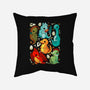 Cute Dinosaurs-none removable cover throw pillow-Vallina84