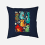 Cute Dinosaurs-none removable cover throw pillow-Vallina84