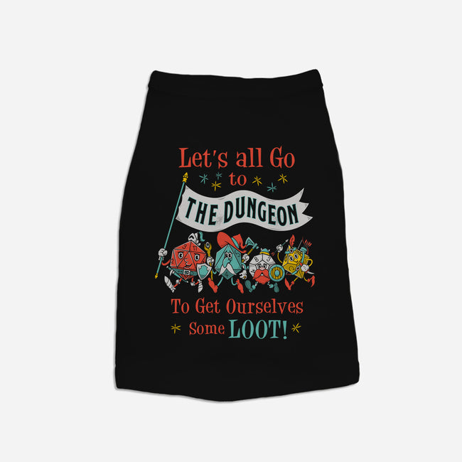 Let's Go to the Dungeon-dog basic pet tank-Nemons