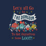 Let's Go to the Dungeon-womens v-neck tee-Nemons