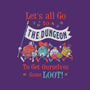 Let's Go to the Dungeon-mens basic tee-Nemons