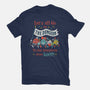 Let's Go to the Dungeon-womens fitted tee-Nemons