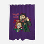 Butcher and Hughie-none polyester shower curtain-MarianoSan