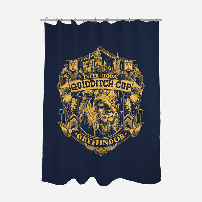 The Courageous Ones-none polyester shower curtain-glitchygorilla