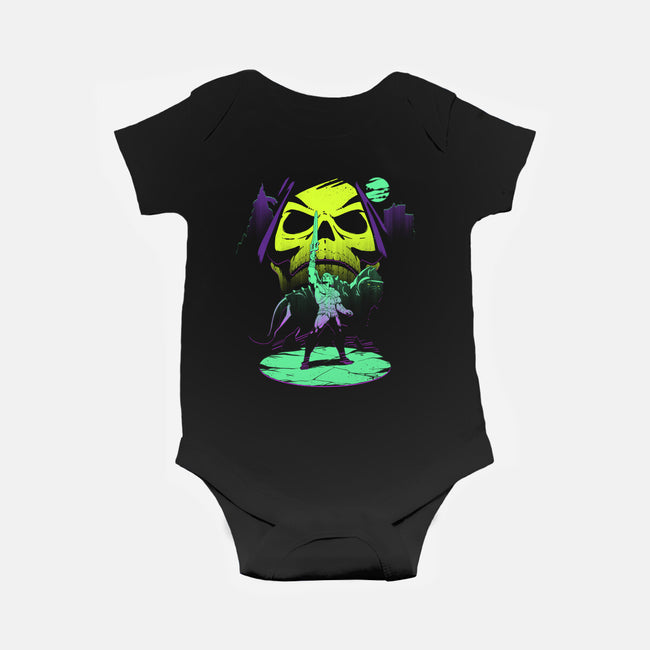 Power!-baby basic onesie-Maxman58
