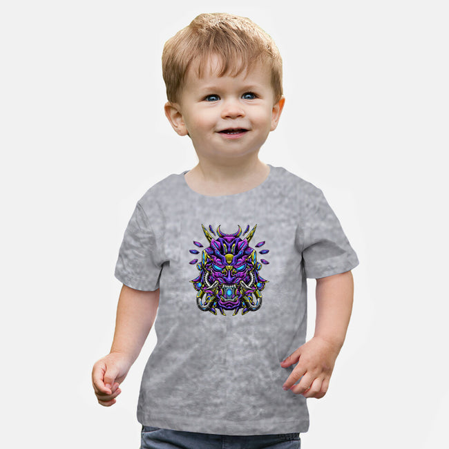 Mecha Oni Sama-baby basic tee-aleoarts