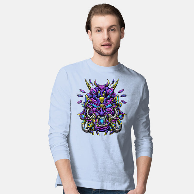 Mecha Oni Sama-mens long sleeved tee-aleoarts