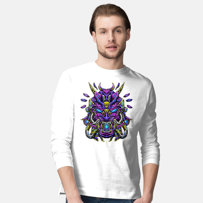 Mecha Oni Sama-mens long sleeved tee-aleoarts