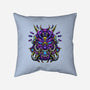 Mecha Oni Sama-none removable cover w insert throw pillow-aleoarts